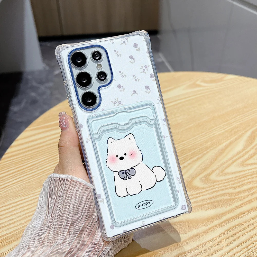 Funda Samsung S25 Ultra/S24/S23 con Tarjetero Transparente Antigolpes - imagen 5