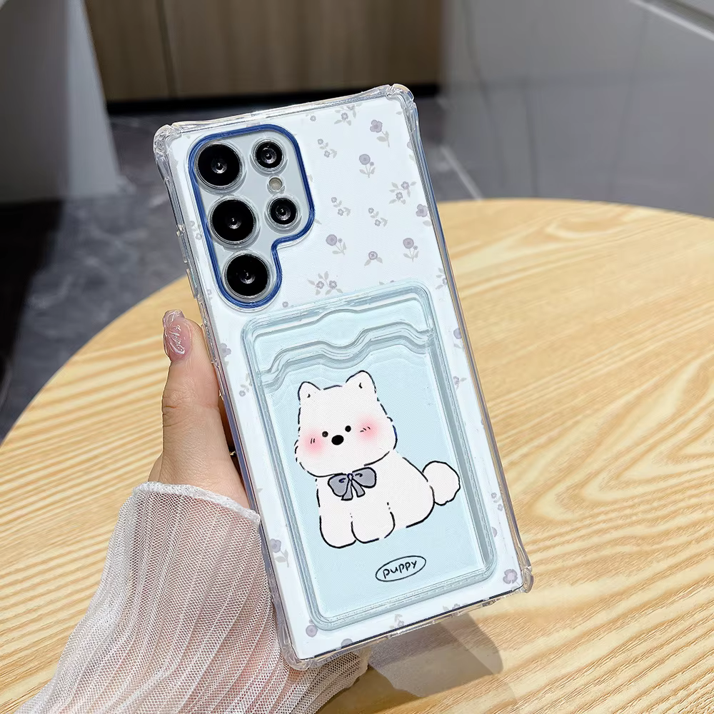 Funda Samsung S25 Ultra/S24/S23 con Tarjetero Transparente Antigolpes - imagen 5