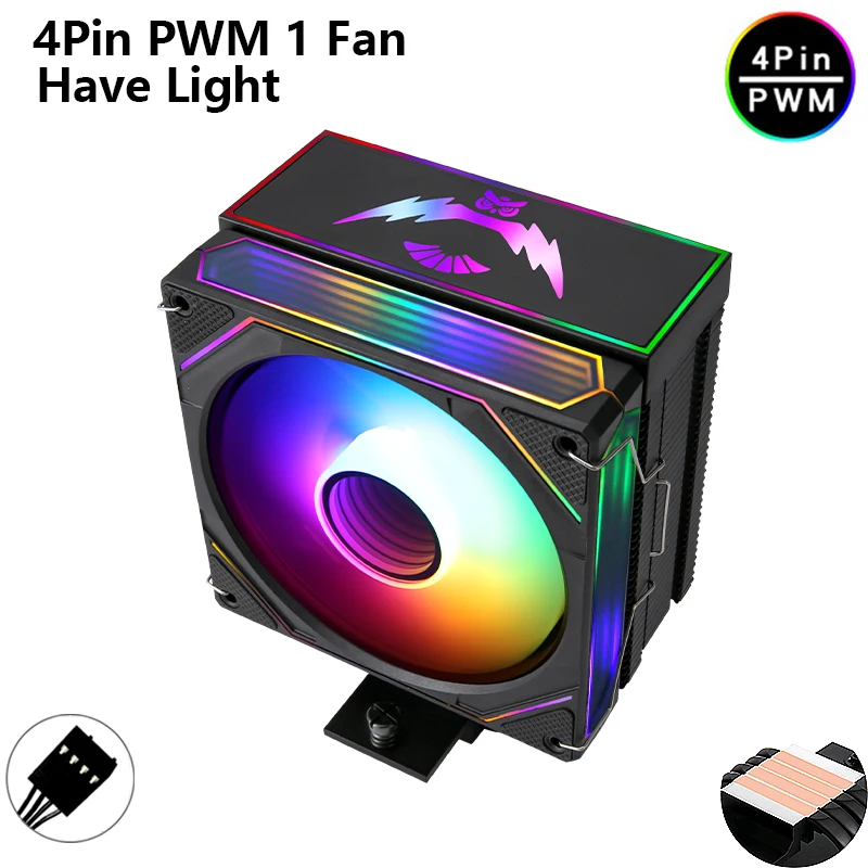 4Heat-pipes-1Fan4pin