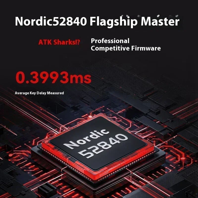 ATK-ratón inalámbrico Blazing Sky F1, dispositivo con tres modos, ligero, 3950, Sensor, 8K, baja latencia, FPS, Pc, Gamer, nuevo - imagen 5