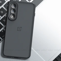 Funda OnePlus Nord 5 transparente mate con protección para cámara