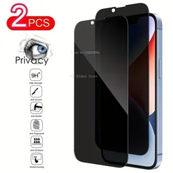 iPhone Protector Pantalla Antiespía Vidrio Templado Antirrayas