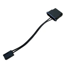 Adaptador Ventilador PC 4 Pines Hembra a 3 Pines Macho 22AWG
