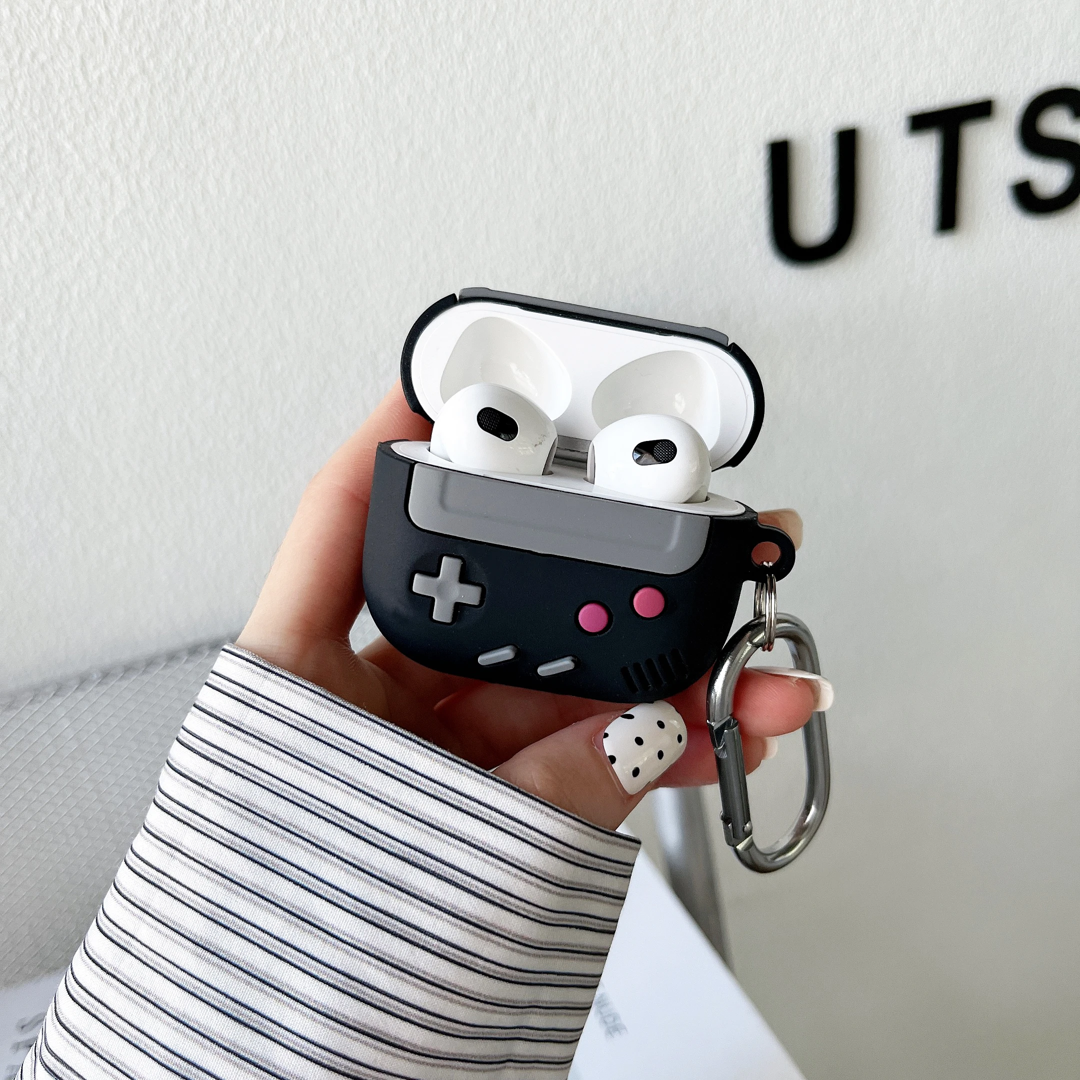 Funda para AirPods Pro funda protectora para Apple AirPods 2 generación funda de juego niño para AirPods 3 2021 funda de silicona suave - imagen 3