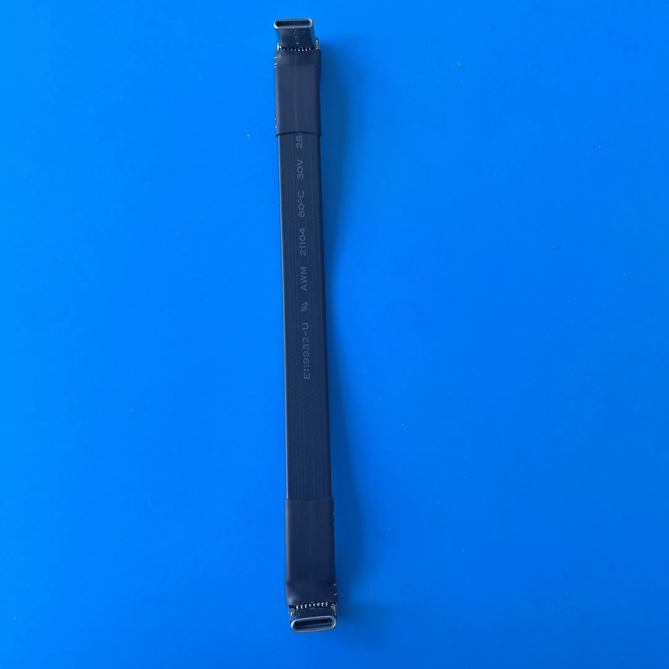 13P USB 2,0 tipo C a tipo C Cable de extensión plano de carga de datos OTG plegable 90 grados USB C macho hembra FPV Cable de fotografía aérea - imagen 5