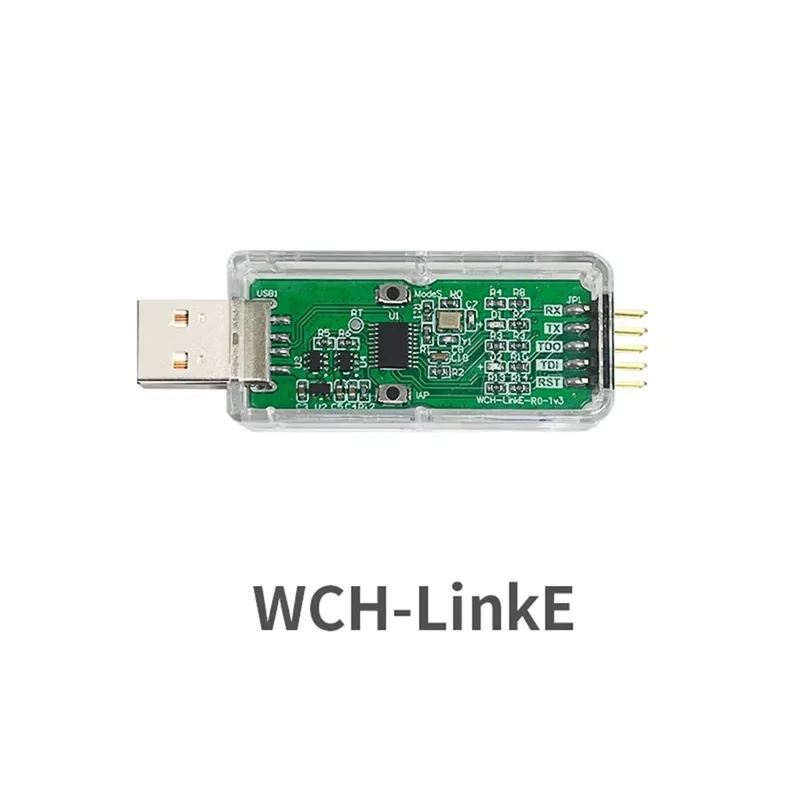 2 uds WCH-Linke descargar en línea depurador compatible con interfaz MCU/SWD de arquitectura WCH RISC-V 1 puerto serie a canal USB - imagen 4