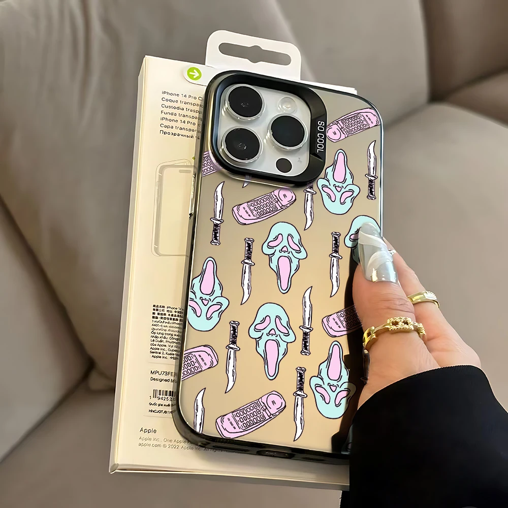 Funda de teléfono de película Scarys para Xiaomi Redmi Note 7 8 9 9S 10 11 12 13 14 Pro Plus 4G 5G cubierta trasera mate anticaída - imagen 4