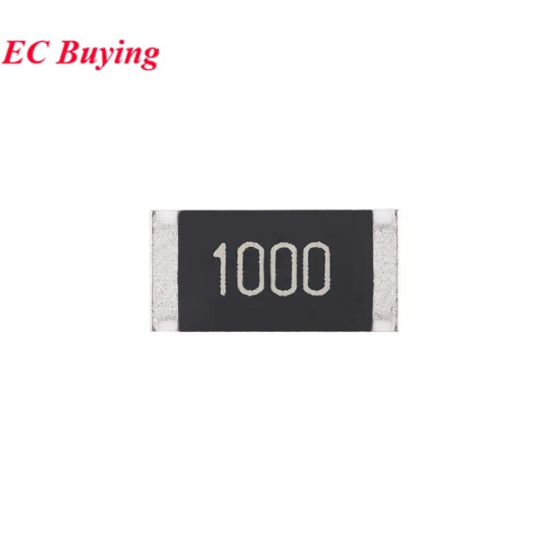 Resistencia SMD de 50 piezas, 2010, 1% W, 0 ~ 10M, 0, 1, 0,75, 2,2, 5,6, 10, 20, 33, 47, 51, 82, 6,8, 100, 200, 680, 1K, 2K, 820 K, 10K, 20K, 30K, 6,8 K 1M 10M ohm - imagen 2