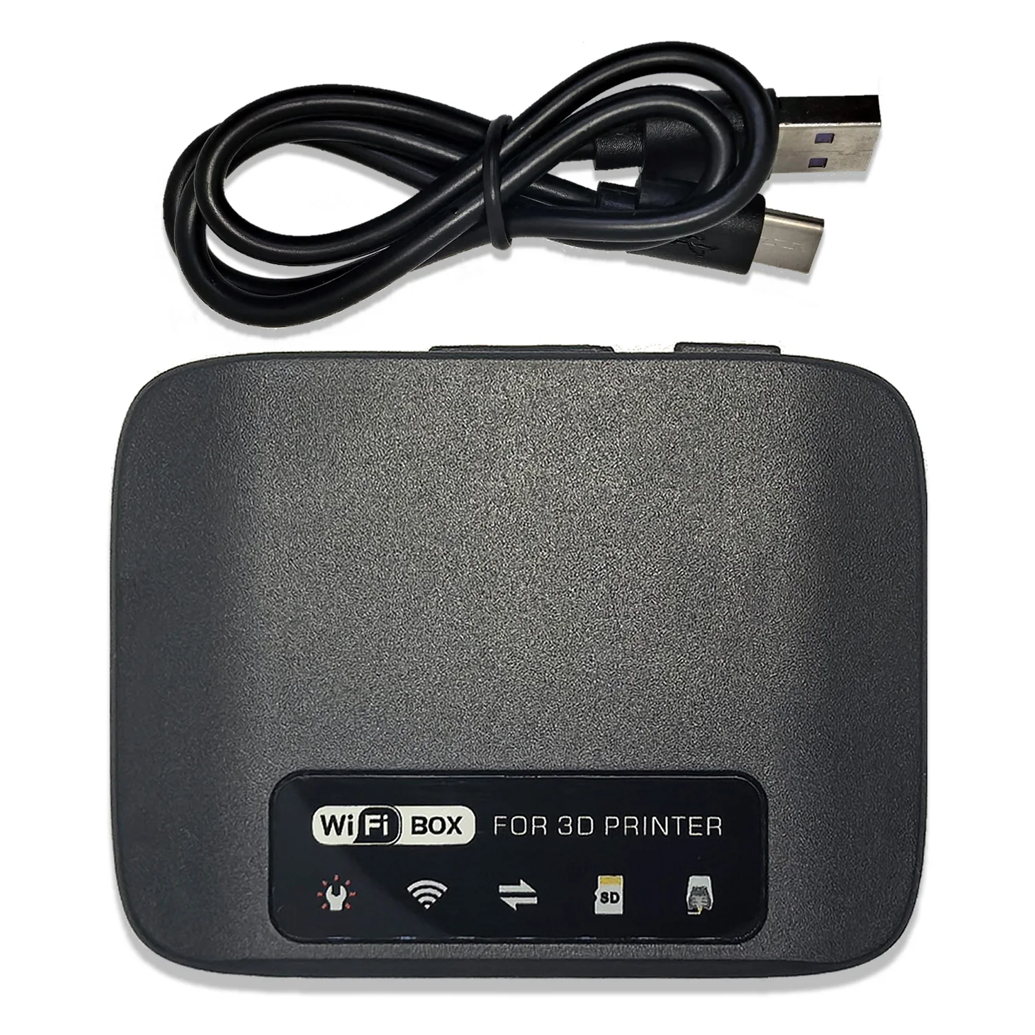 Caja WiFi de alta velocidad: transmisor de archivos inalámbrico para impresoras 3D, máquinas de bordar, máquinas de tallado, CNC, corte rápido de una sola tecla