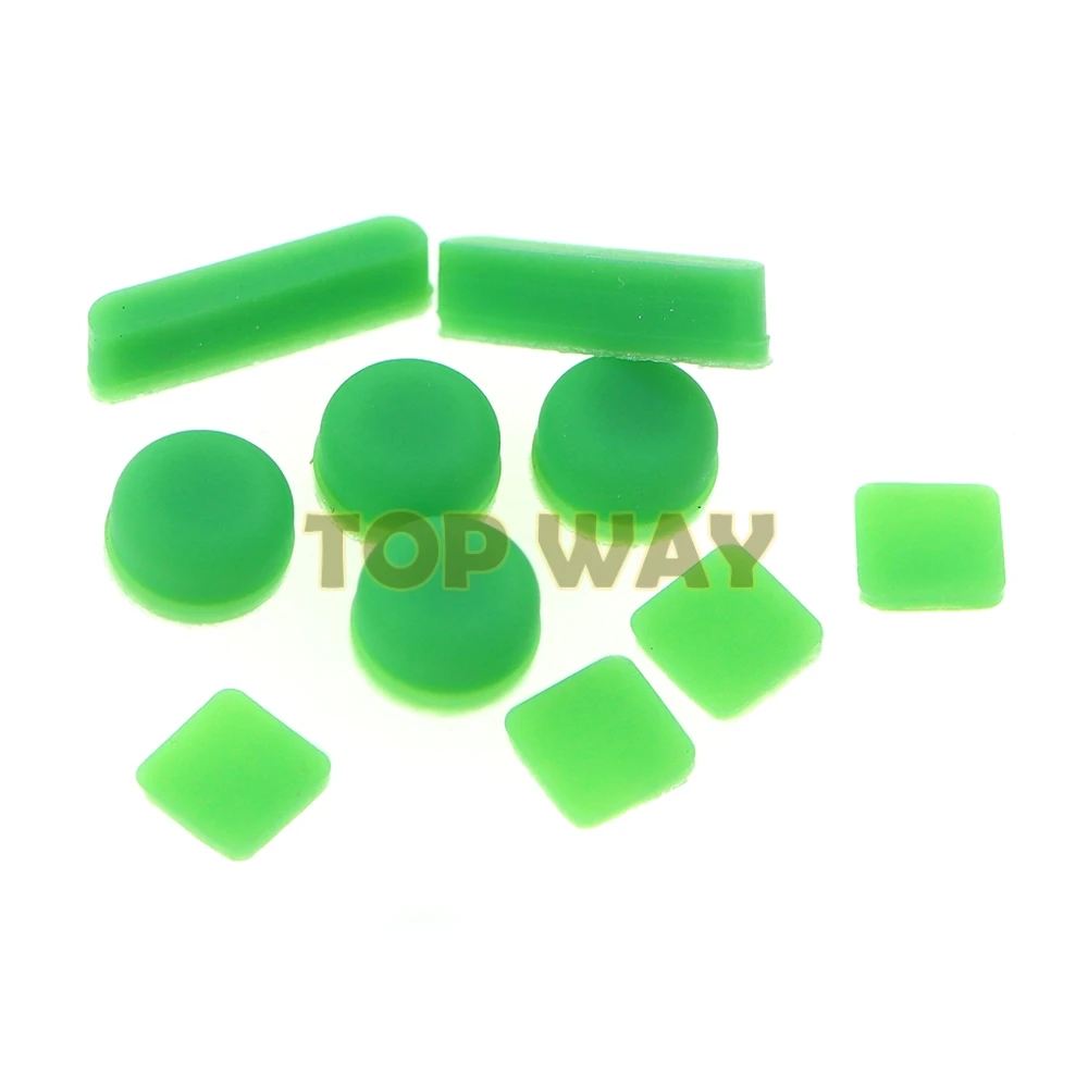 2 juegos de cubiertas de pies de tornillo de repuesto para consola de juegos NDSi XL LL, cubierta de pies de tornillo, tapón de almohadilla de goma para NDSIXL - imagen 4