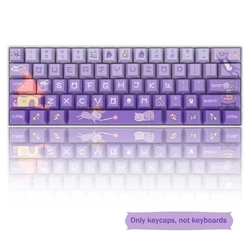 Set Teclas PBT Perfil Cherry – Gradiente Púrpura MX Switch