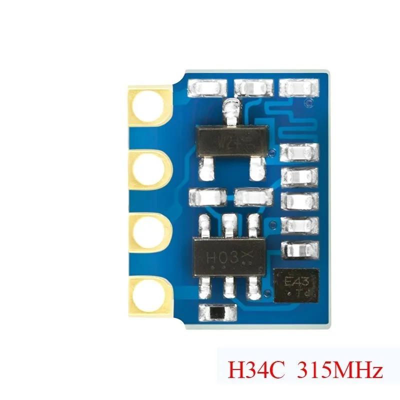 Módulo transmisor de RF de 433Mhz y 315mhz, Control remoto inalámbrico, transmisión de larga distancia, H34P, H34S, H34C, H34A - imagen 3