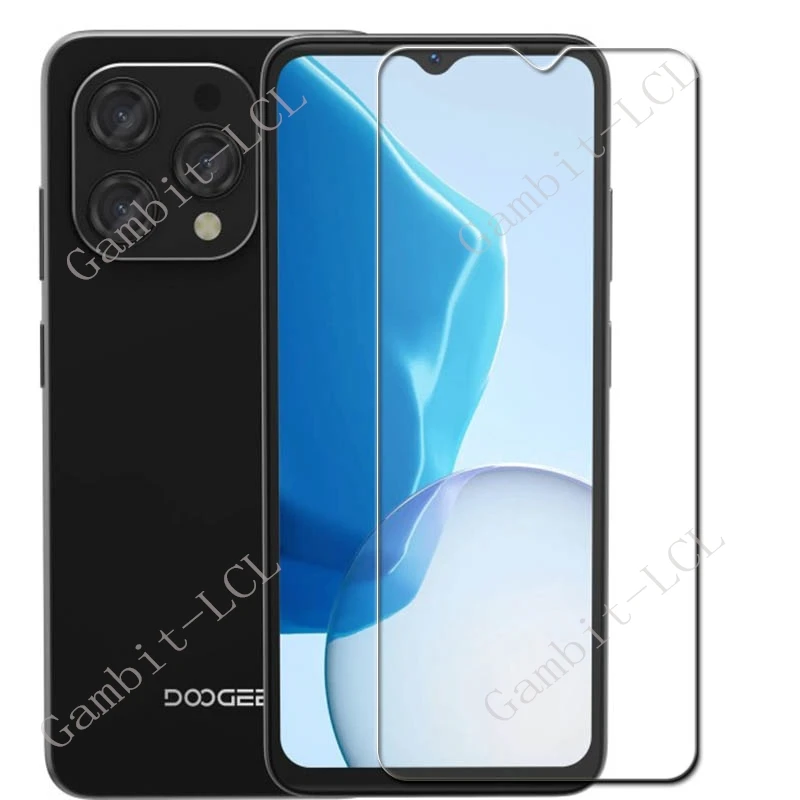 3 uds 9H Original para Doogee N55 Pro Protector de vidrio templado en DoogeeN55Pro DoogeeN55 N55Pro película protectora de pantalla - imagen 2