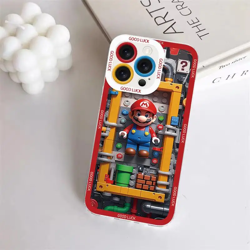 Funda Super Mario para Samsung Galaxy S25 Ultra Plus A05 A05S A53 A55 A25 A15 A35 A54 A16 A33 A73 A31 A51 A71 A13 A23 A50 A32 A52 - imagen 5