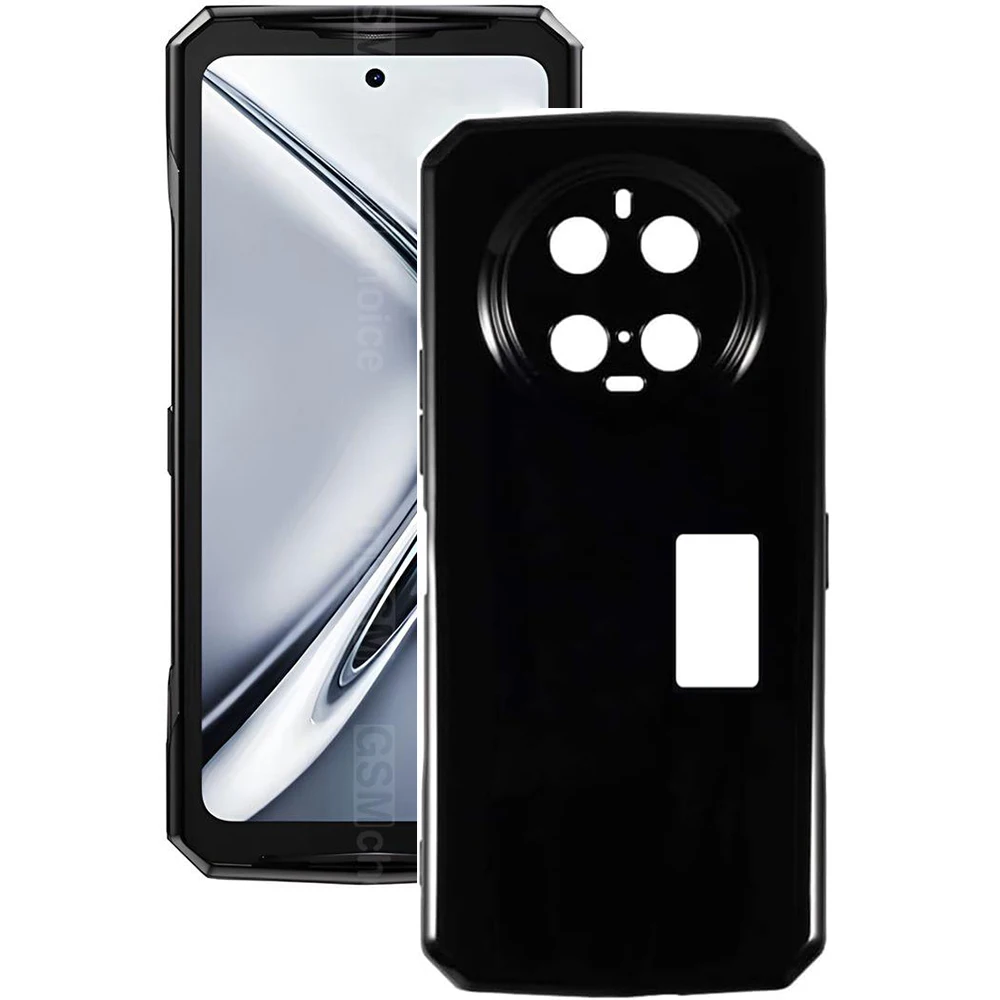 Vidrio templado 2 en 1 para DOOGEE V40 Pro, funda blanda con vidrio templado completo para DOOGEE V40 Pro - imagen 3