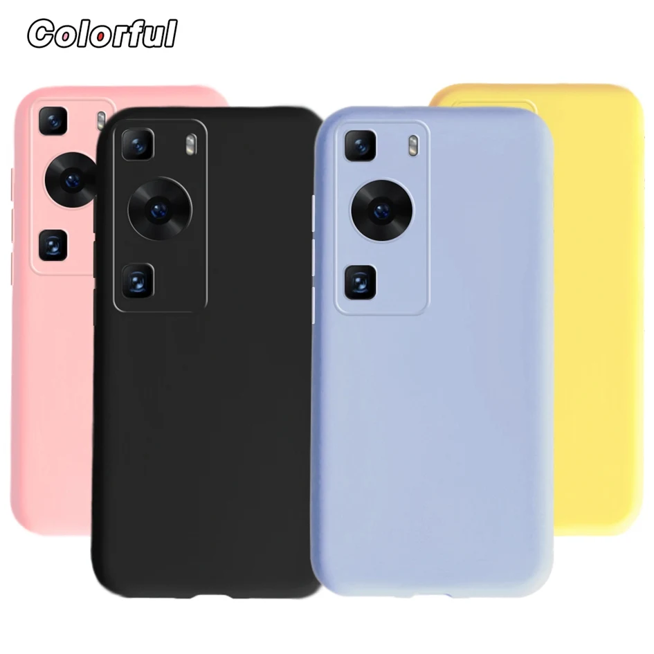 Funda de silicona líquida para teléfono Huawei P60 Pro, carcasa suave delgada Original para Huawei P60 Art P60Pro P 60 5G 2023, novedad - imagen 2