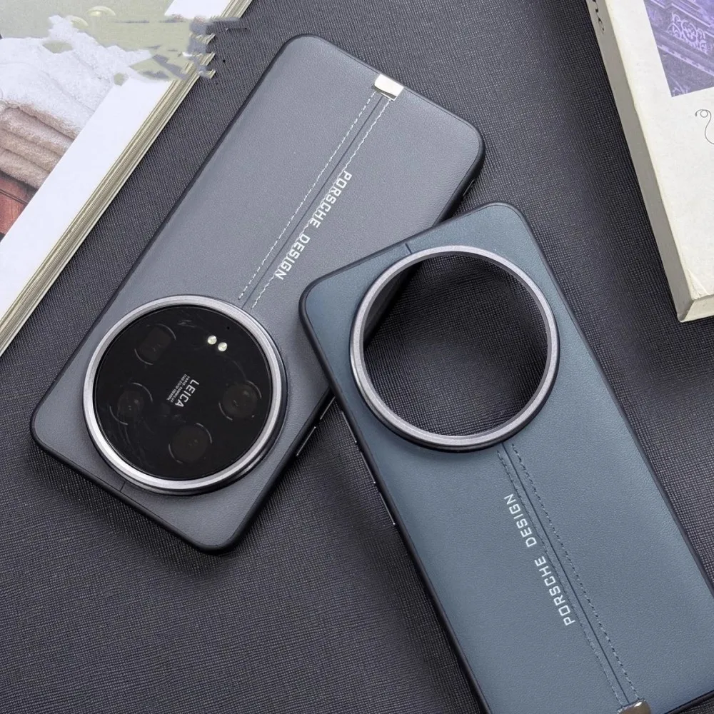 Para Huawei Honor Magic 7 Pro funda de lujo de cuero PU magnético carga inalámbrica funda protectora trasera para Magci 7 Lite 7Pro Shell - imagen 3