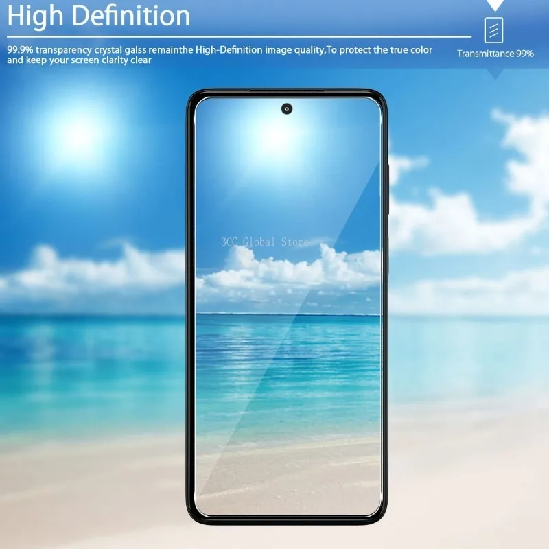 3 uds vidrio templado para Motorola Moto G22 G32 G42 G52 G82 Protector de pantalla para Moto G62 5G G72 G82 5G G30 G20 protectores de pantalla - imagen 5