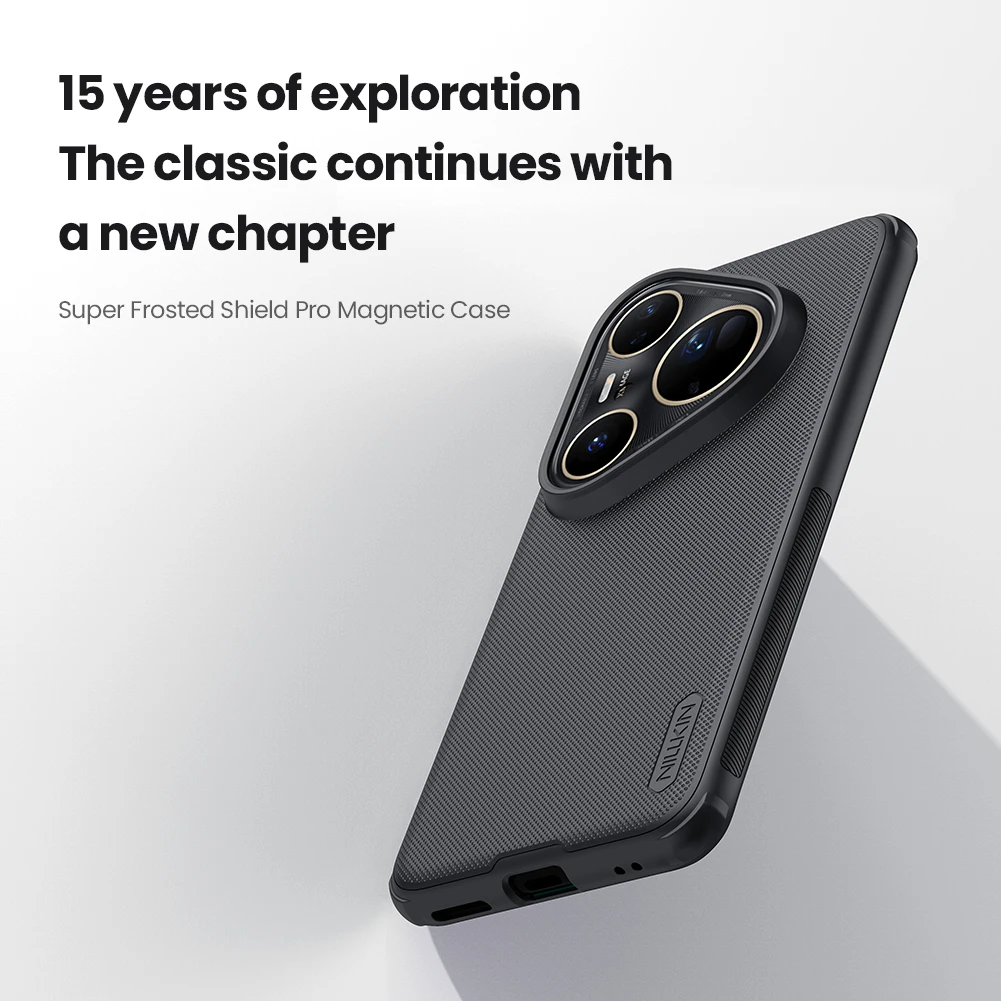 Para Huawei Pura 80 Ultra funda NILLKIN funda ajustada para Pura 80 Ultra magnética súper esmerilada escudo de alta calidad mate cubierta de PC - imagen 2