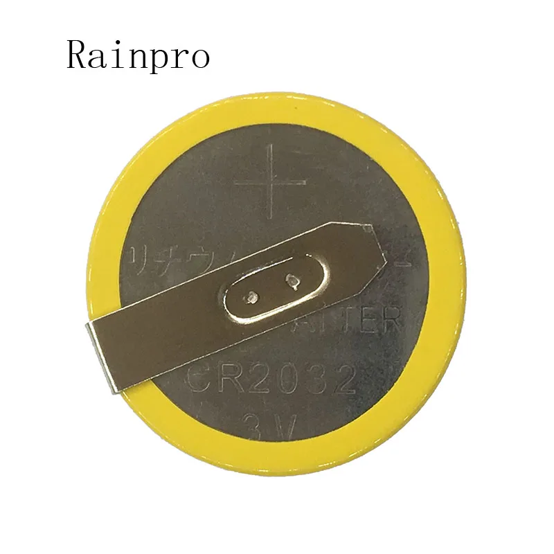 5 unids/lote CR2032 2032 con pie de soldadura 210mAh 3V batería de botón de iones de litio - imagen 4