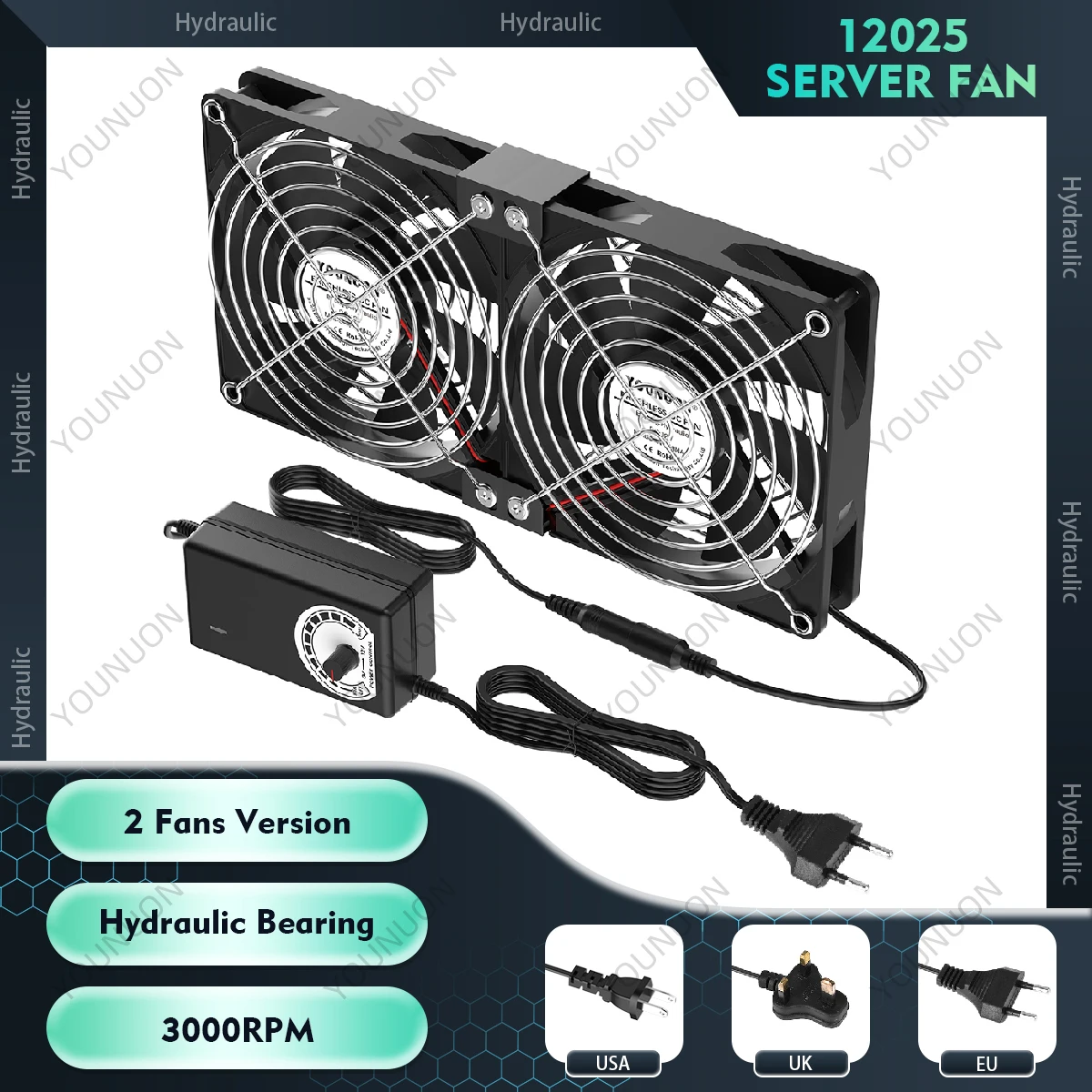2 Fans Hydraulic