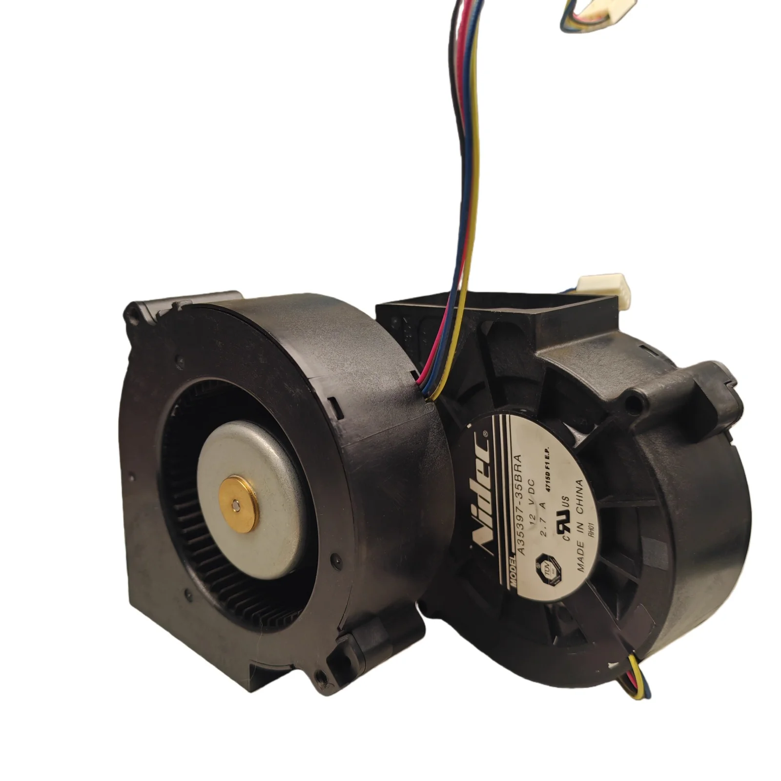 1 Uds A35397-35BRA 12V 2.7A 97x97x33mm ventilador Turbo de alta velocidad 5200RPM ventilador de refrigeración Industrial PWM de 4 cables para parrilla de barbacoa H - imagen 4