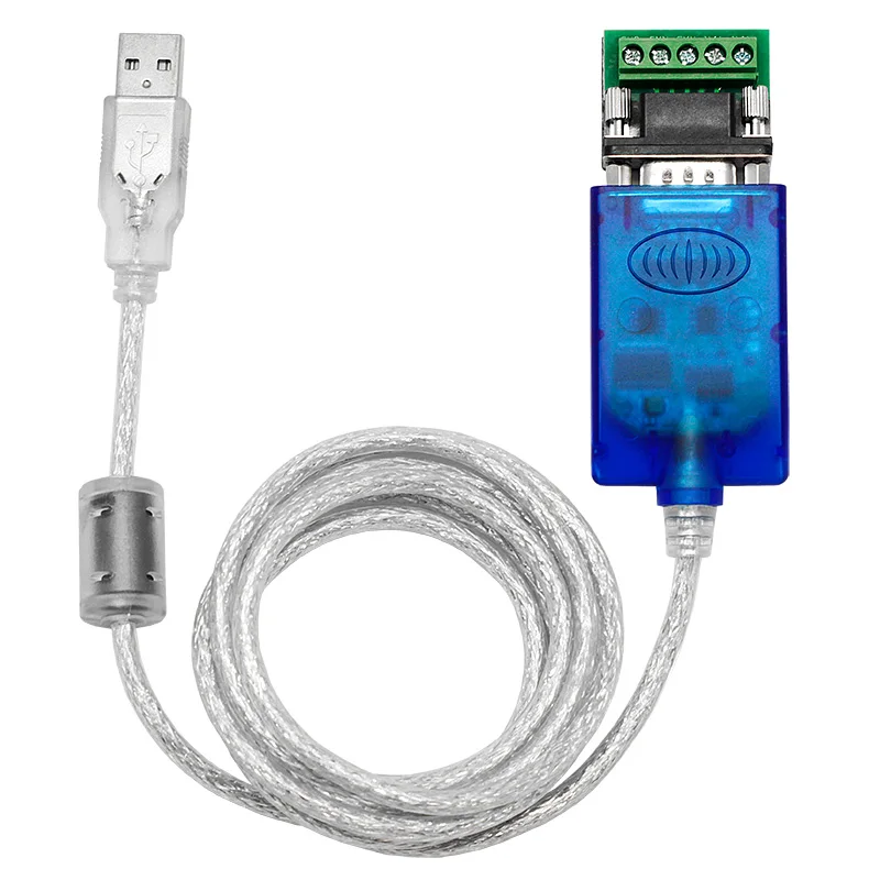 UOTEK-convertidor USB a RS-422, adaptador transparente con Chipset, anillo magnético, RS-485, 1,5 m, 3m, RS422, RS485, USB2.0, DB9 - imagen 3