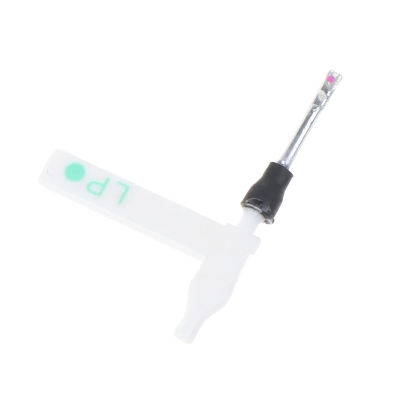 Cartucho móvil doble para tocadiscos de fonógrafo, reemplaza el pasador táctil con aguja de vinilo LP, doble rubí ​ ​ Y zafiro - imagen 3