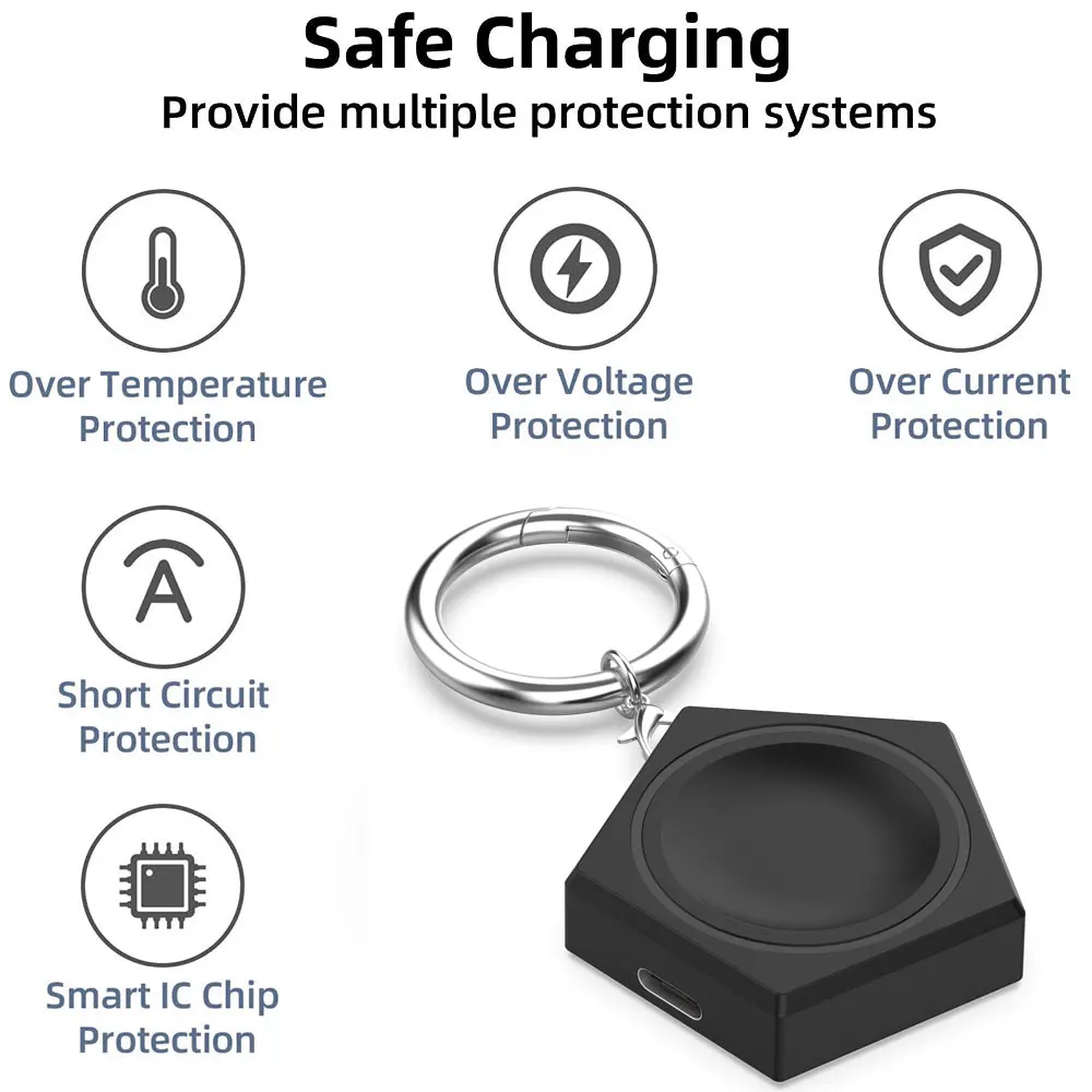 Cargador USB para Huawei Watch GT5 46mm 41mm/GT4 46mm 42mm GT 2e GT Runner soporte de carga para Honor Magic Watch 4 Pro cargador - imagen 5