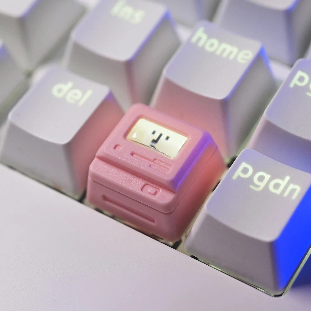 Teclas 3 en 1 para teclado mecánico, accesorio Retro, transparente, bonito, juegos de botones, personalizado, retroiluminado, DIY - imagen 5