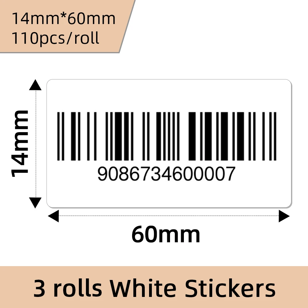 14x60mm Sticker