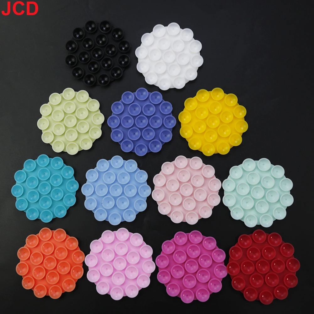 JCD 1 Uds ventosa de silicona portátil soporte para teléfono montaje de doble cara soporte de navegación para coche soporte Universal para teléfonos móviles - imagen 5