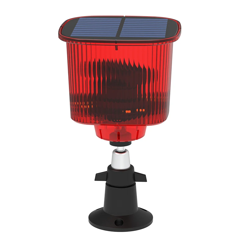 Repelente Solar de animales, repelente ultrasónico de animales, repelente para exteriores, disuasorio para gatos con Sensor de movimiento y LED parpadeantes - imagen 3