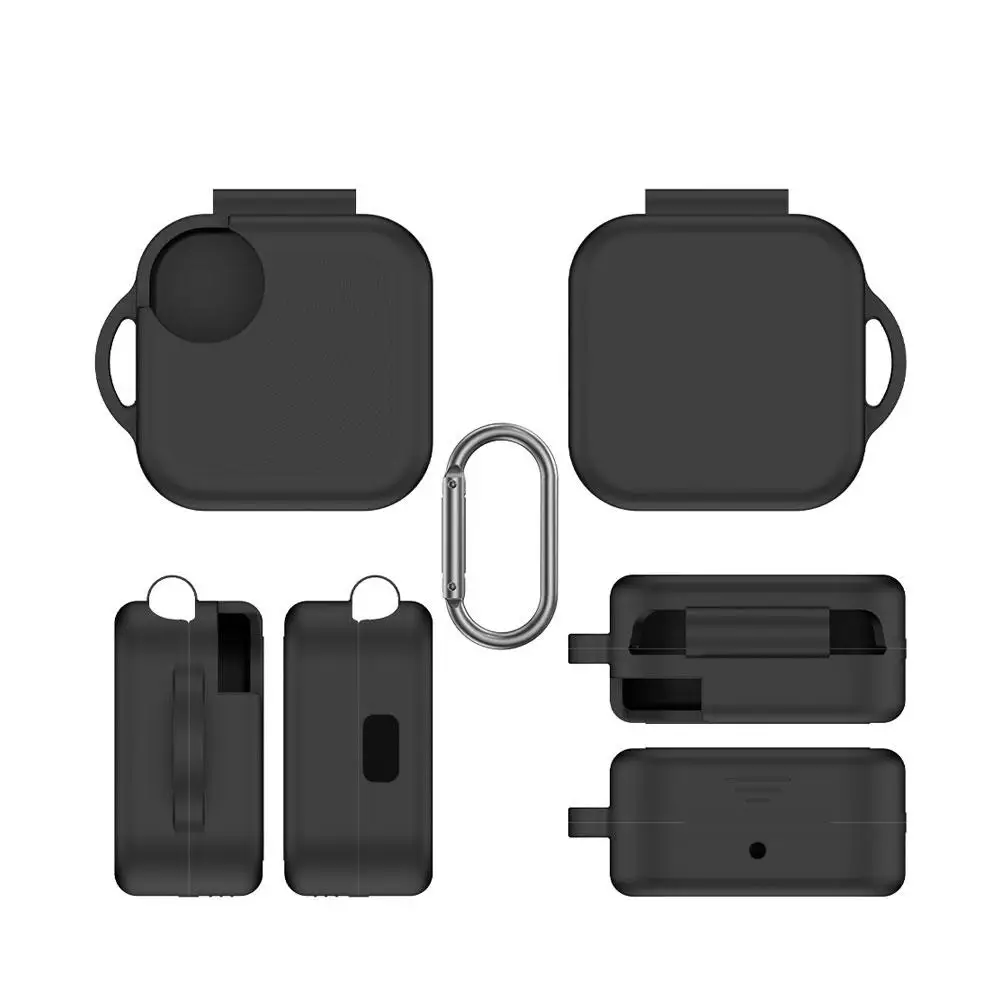 Funda protectora de silicona para auriculares Bluetooth, carcasa suave, caja de almacenamiento anticaída, accesorios simples de Color sólido para CMF Buds Pro 2 - imagen 5