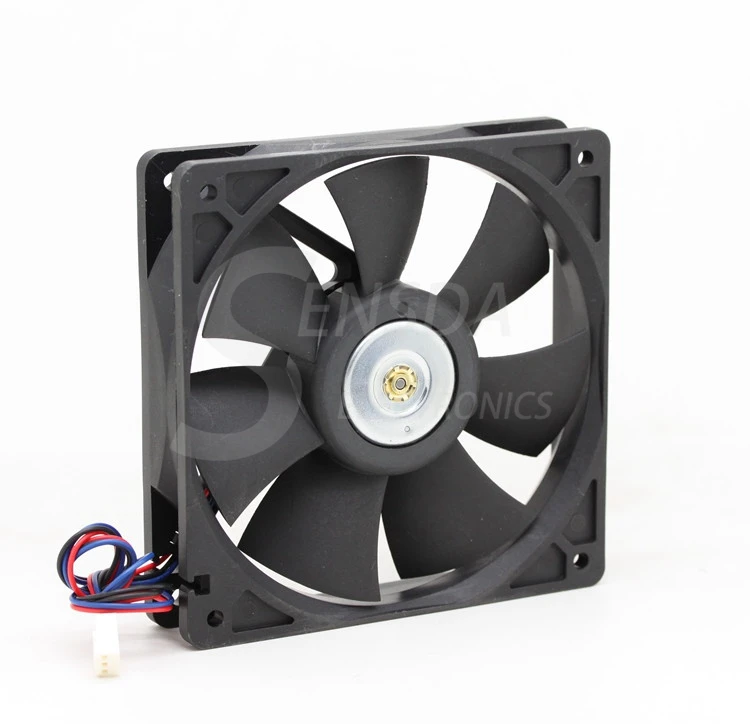 Ventilador con cubierta de 120mm y 24V para Delta Afb1224vh DC 24v 12025 12cm 0.35A para máquina de soldadura servidor inversor enfriador de radiador Axial - imagen 3