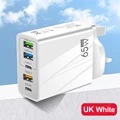 UK Plug White