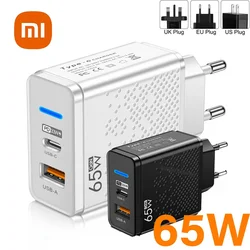 Cargador Xiaomi 65 W GaN PD de doble puerto para viaje