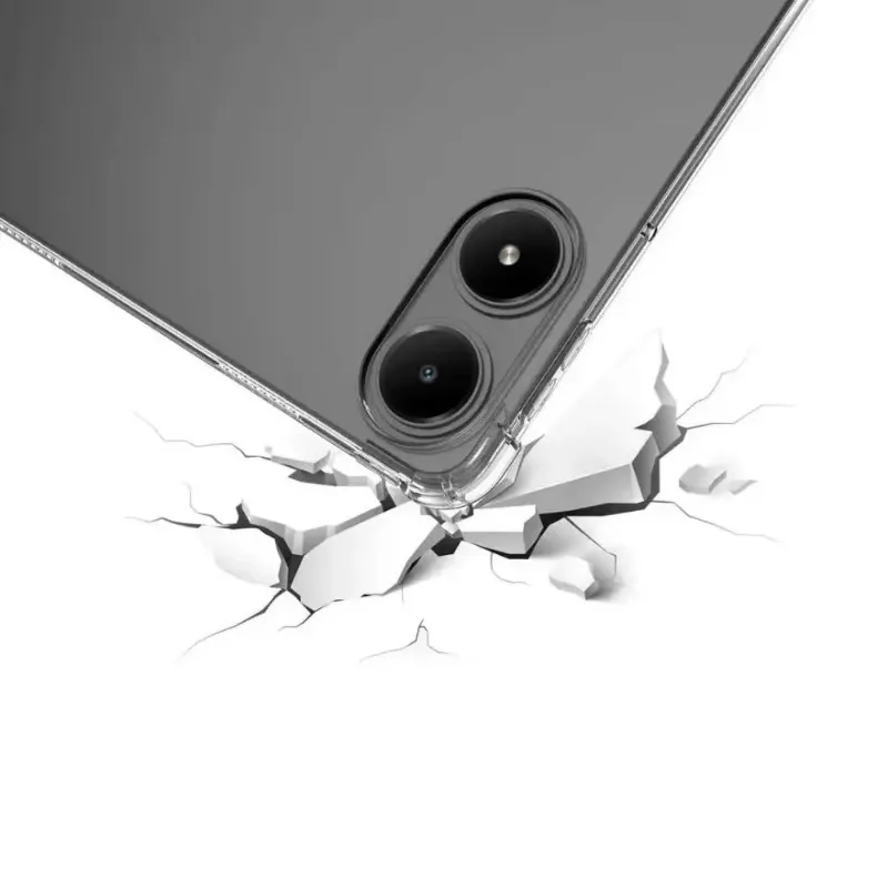 Airbags de TPU suave para Redmi Pad Pro 12,1 pulgadas 2024 funda para Xiaomi Poco Pad 12,1 2024 funda trasera de silicona transparente para tableta - imagen 5