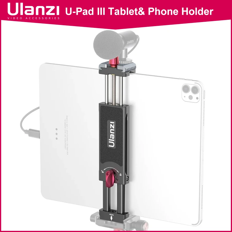 Ulanzi U-Pad III Soporte Metal Universal Tableta y Teléfono con Clip - imagen 2