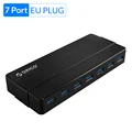 7 Port EU Plug