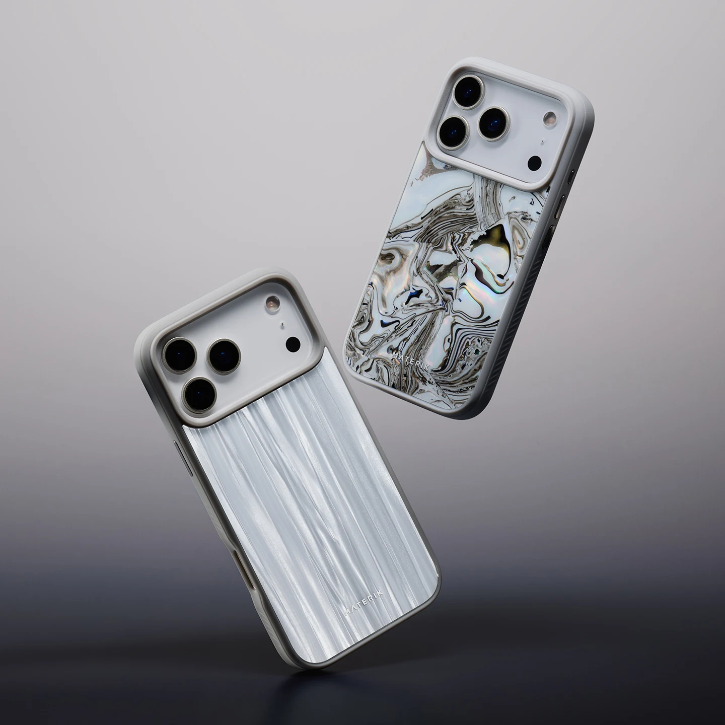 MATERIK-funda de teléfono magnética para iPhone17 Pro/Pro Max, anticaída, Simple, única, accesorios de regalo - imagen 3