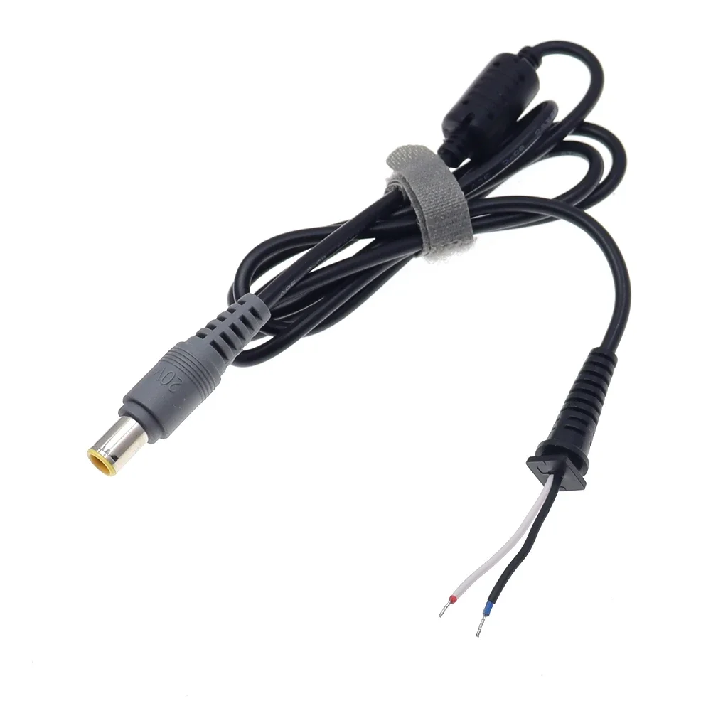 Conector de alimentación para portátil, Cable de 7,9x5,5mm, CC, macho, para Lenovo Thinkpad E420, E430, T61, T60p, Z60T, T60, T420, T430