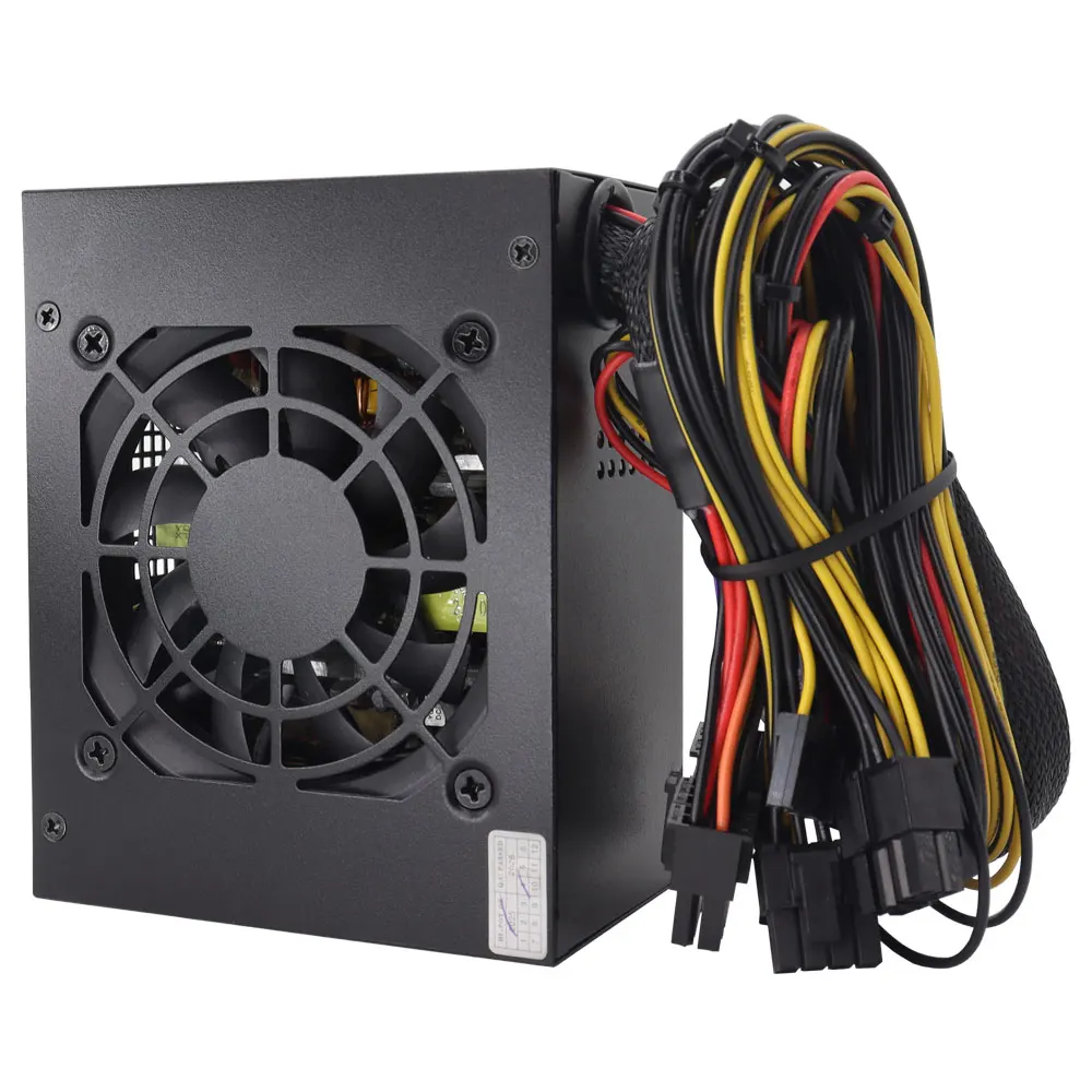 Real Watts 300w 400W SFX Fuente de alimentación para computadora FUENTAS DE ALIMENTACIÓN Mini solución ITX Fuente de alimentación Micro ATX SFX 300W - imagen 3