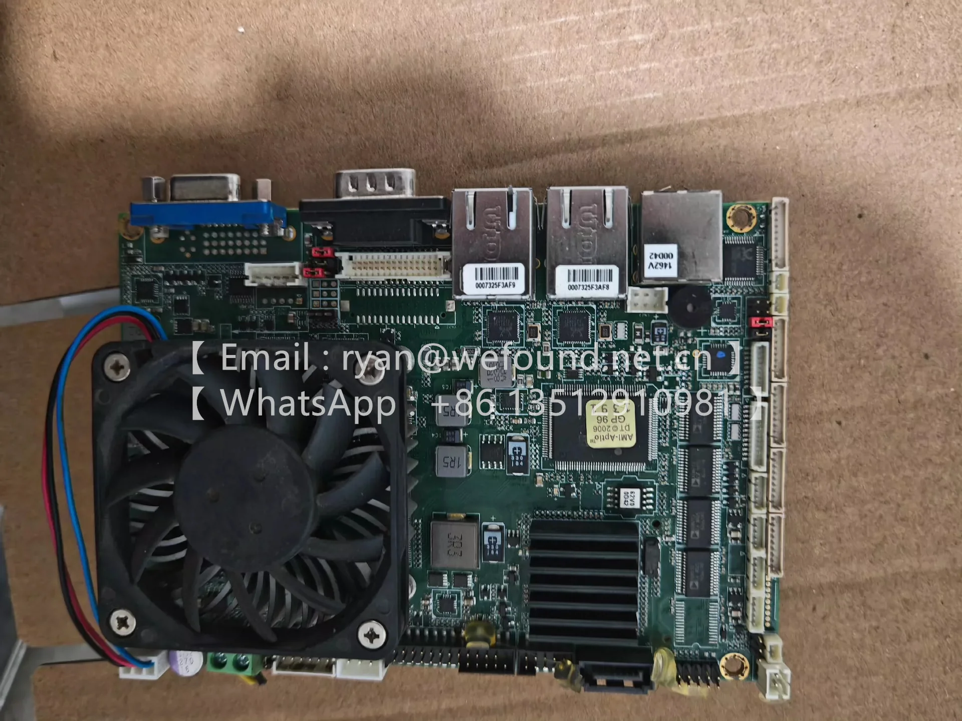 PARA EVOC puerto de red dual de la placa base del ordenador industrial GENE-CV05 - imagen 3