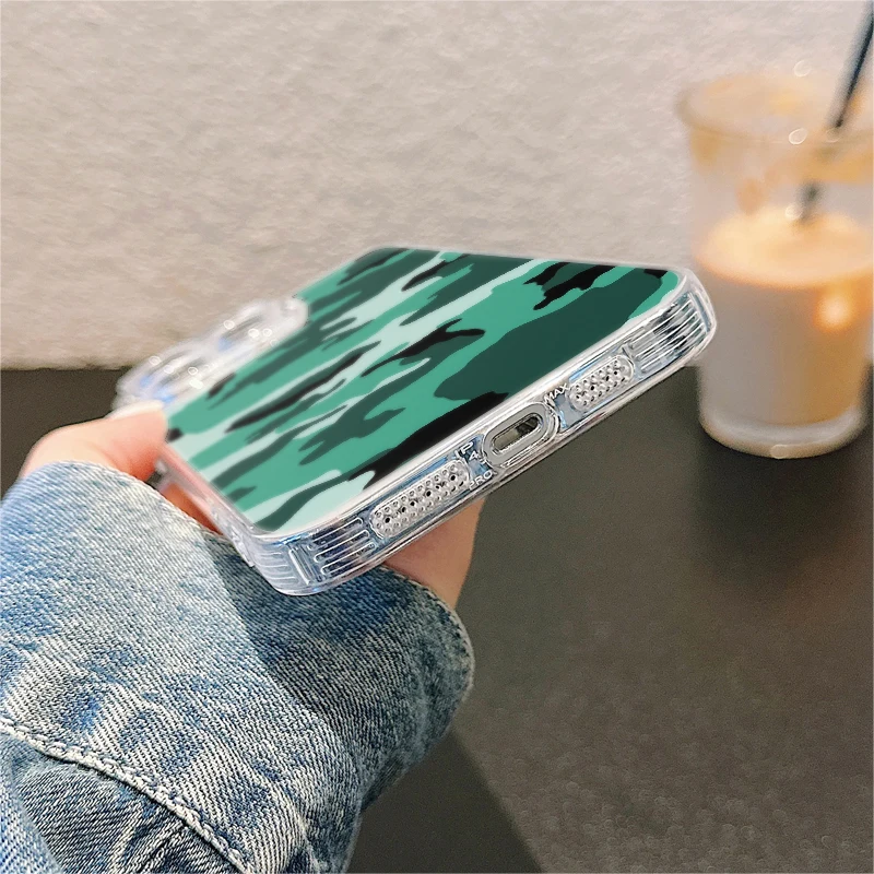 Funda para Xiaomi Poco X3 NFC X3 Pro Funda de teléfono suave Patrón de camuflaje - imagen 5