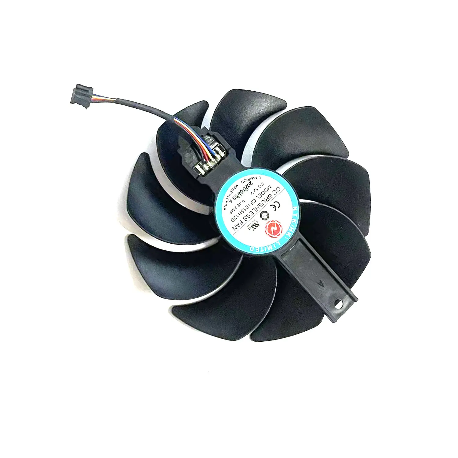 Nuevo ventilador GPU 95MM 4PIN DC 12V 0.45A RX5600XT FD10015M12D para tarjeta gráfica SAPPHIRE Radeon RX5600XT 6GB PULSE BE OC - imagen 5