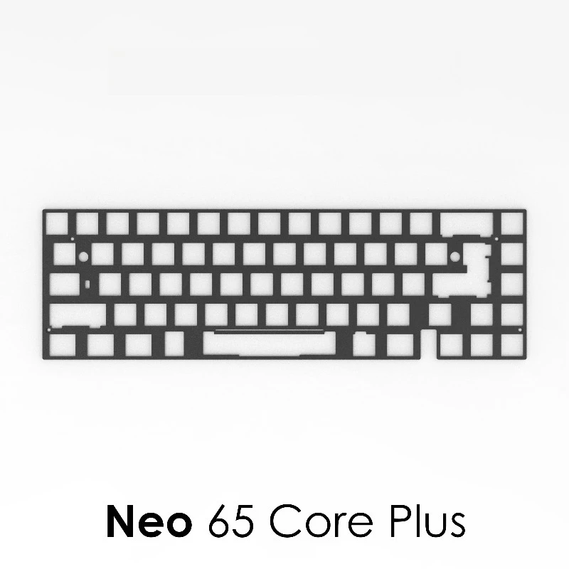 Placa de teclado Neo65 Core Plus, placa de posicionamiento de teclado de aluminio PP PEI para PC, accesorios de teclado mecánico para juegos y oficina - imagen 3