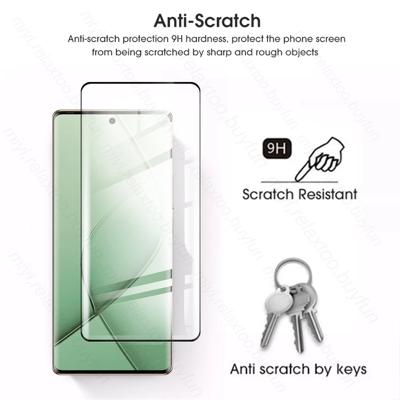 Un protector de pantalla de teléfono con un llavero conectado