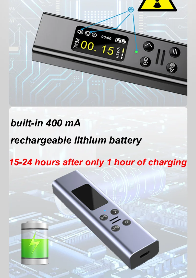 Contador Geiger de aleación de aluminio, Detector de radiación Nuclear de alta precisión, rayos X, Detector Beta Gamma, contador Geiger, dosímetro - imagen 3