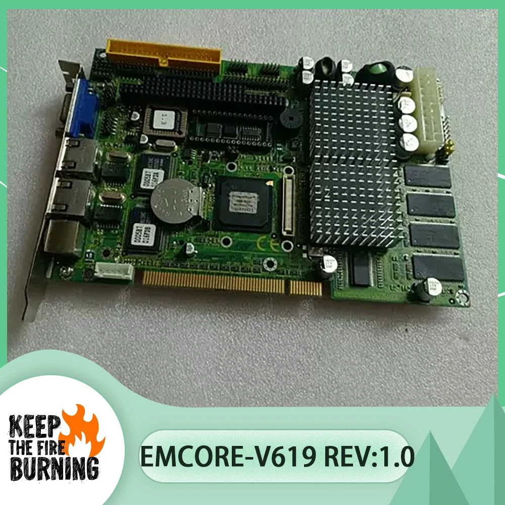 Tarjeta de media longitud placa base de control industrial 1006190008100 EmCORE-V619 REV: 1,0 - imagen 2